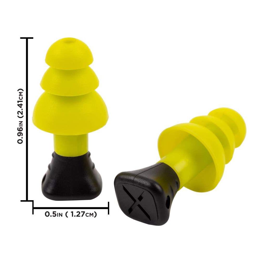 Allen ULTRX Silicone Ear Plugs 26dB Yellow 5 Pairs Picture of The Allen Company Inc. ULTRX Silicone Ear Plugs - 5 Pairs - Yellow