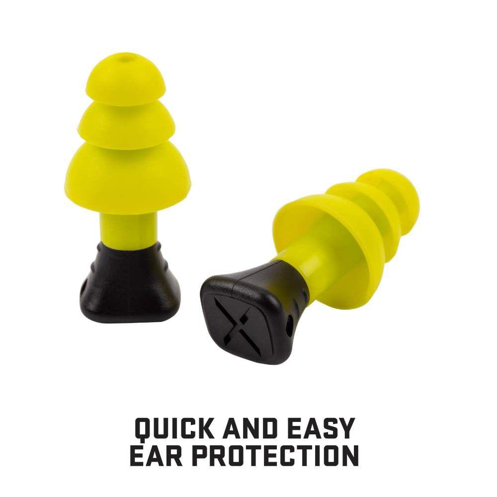 Allen ULTRX Silicone Ear Plugs 26dB Yellow 5 Pairs Picture of The Allen Company Inc. ULTRX Silicone Ear Plugs - 5 Pairs - Yellow