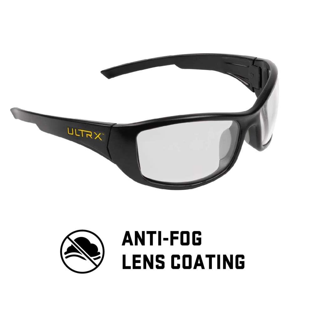 Allen ULTRX Sync Safety Glasses Black with Clear Lenses Picture of The Allen Company Inc. ULTRX Sync Safety Glasses - Clear