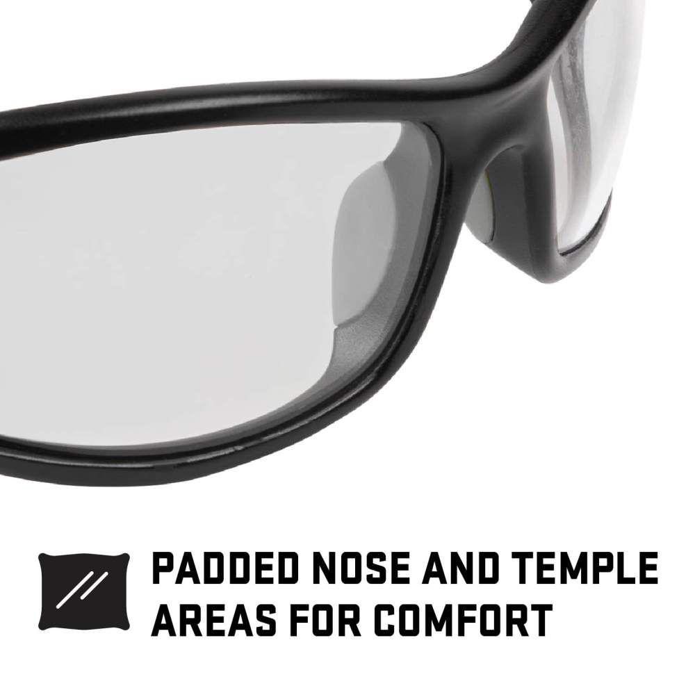 Allen ULTRX Sync Safety Glasses Black with Clear Lenses Picture of The Allen Company Inc. ULTRX Sync Safety Glasses - Clear