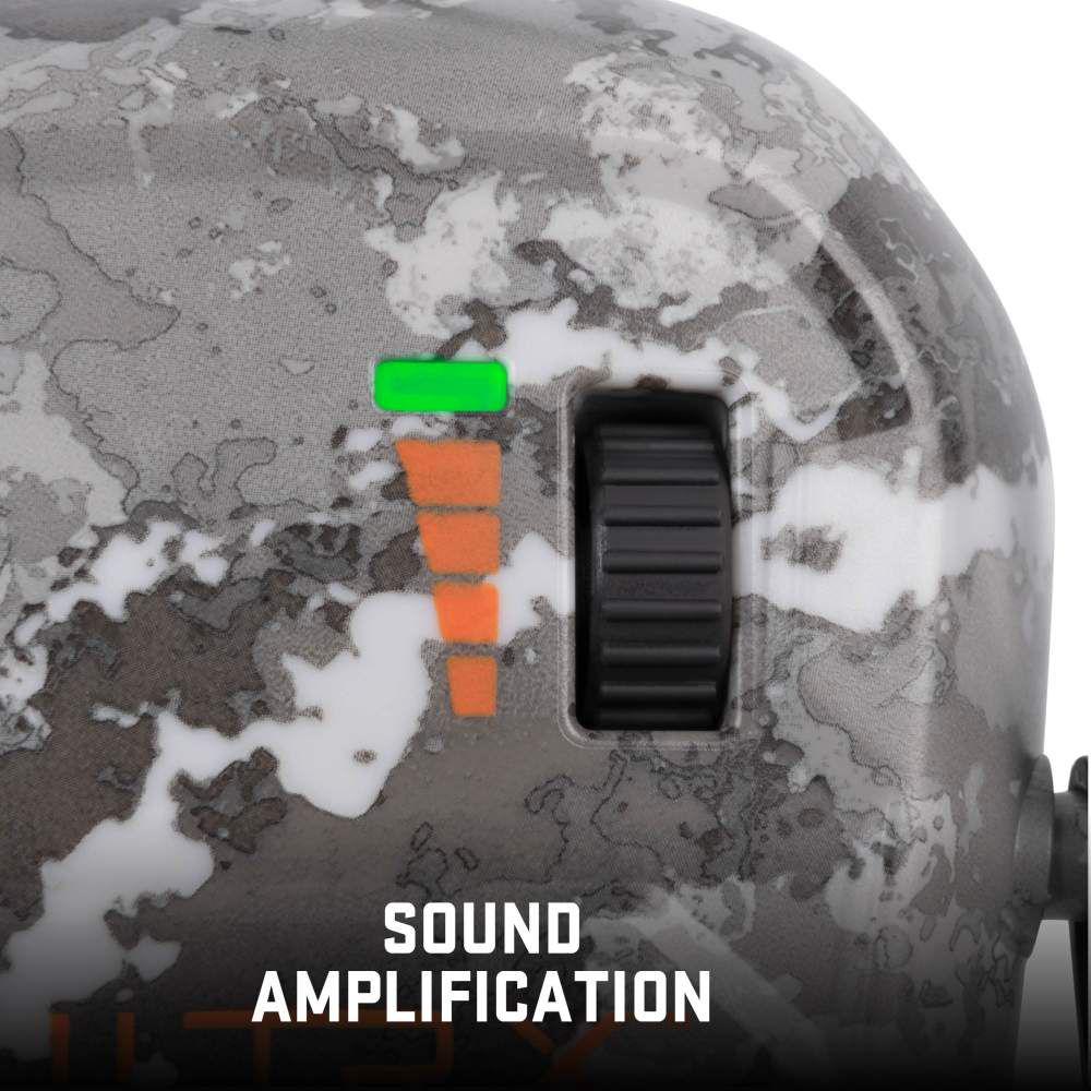 Allen ULTRX Bionic Electronic Ear Muffs 22dB Veil Tac Grey Camo Picture of The Allen Company Inc. ULTRX Bionic Electronic Earmuff - Veil Tac Gray Camo