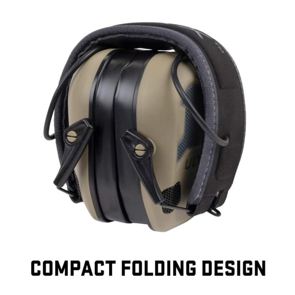 Allen ULTRX Bionic Fuse Electronic Ear Muffs 22dB FDE Picture of The Allen Company Inc. ULTRX Bionic Fuse Bluetooth Electronic Earmuff - FDE