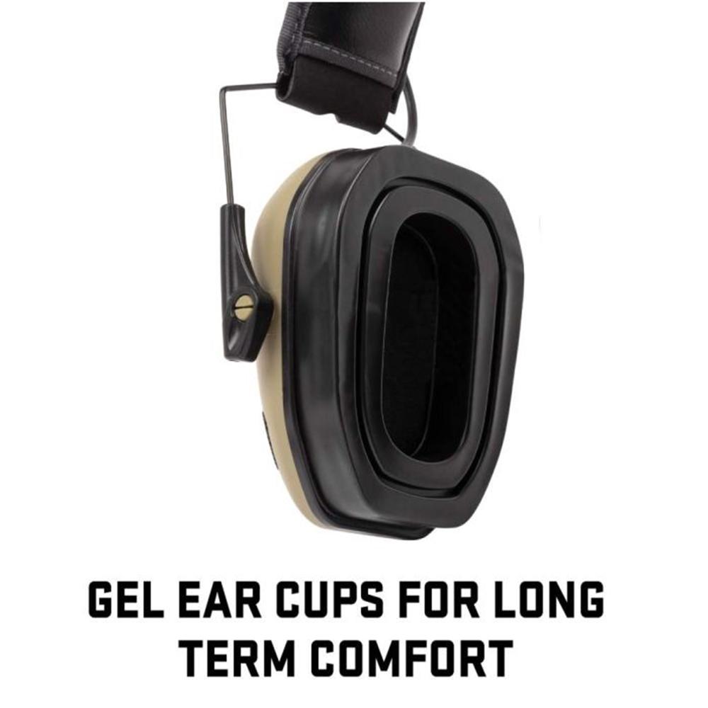 Allen ULTRX Bionic Fuse Electronic Ear Muffs 22dB FDE Picture of The Allen Company Inc. ULTRX Bionic Fuse Bluetooth Electronic Earmuff - FDE