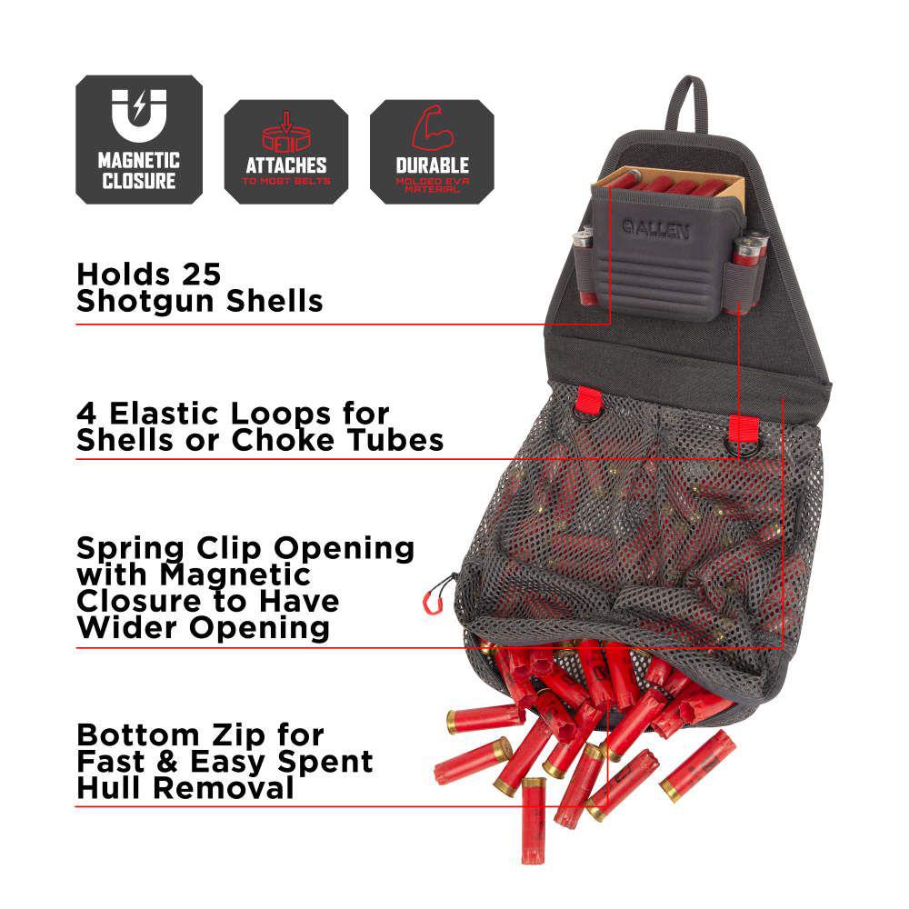 Allen Competitor Over-Under Molded Hull Bag Black Picture of The Allen Company Inc. Allen Competitor Over Under Hull Bag - Gray Molded