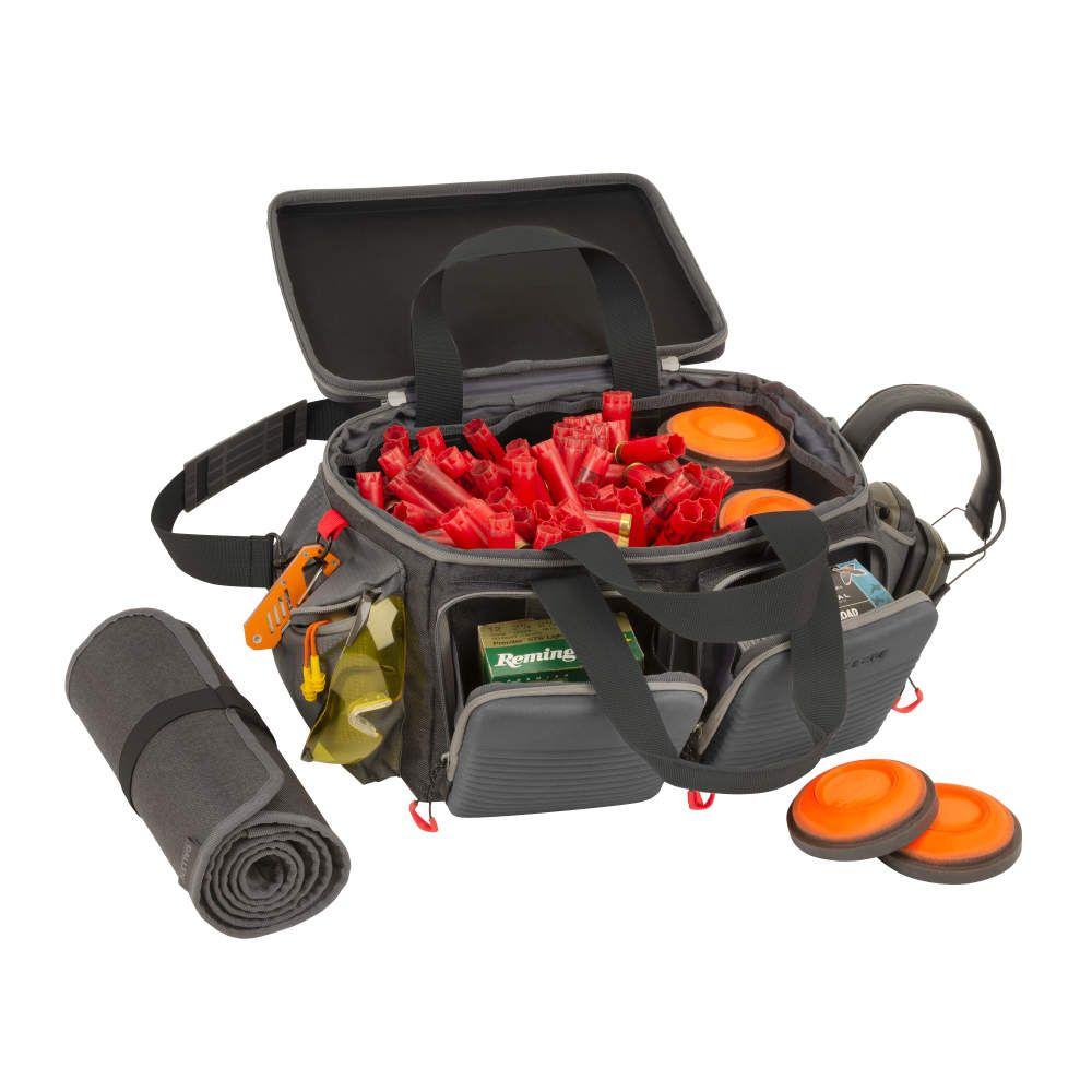 Allen Competitor Premium Molded Lockable Range Bag with Fold Up Gun Mat Grey Picture of The Allen Company Inc. ALLEN COMPETITOR PREMIUM RANGE BAG WITH FOLD-UP MAT GRAY MOLDED