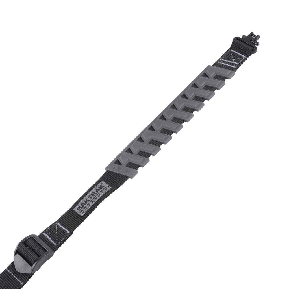 Allen Trak Traction Web Rifle Sling 36" Black Grey Picture of The Allen Company Inc. ALLEN TRAK SLING W SWIVELS BLACK/ GRAY