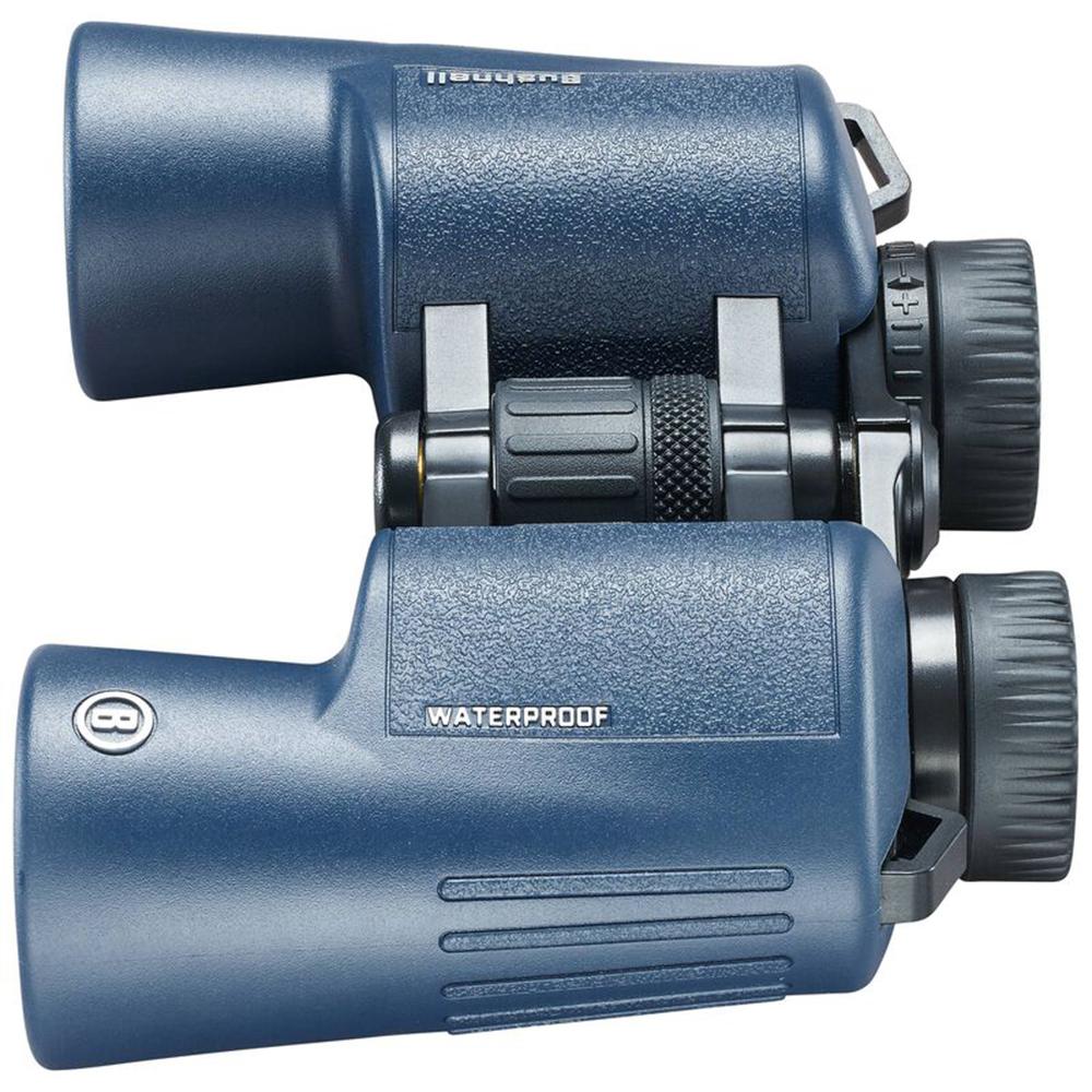Bushnell H2O Binoculars 10x42 Blue Picture of Bushnell BUSHNELL 10x42mm Dark Blue Porro WP/FP Twist Up Eyecups 6L