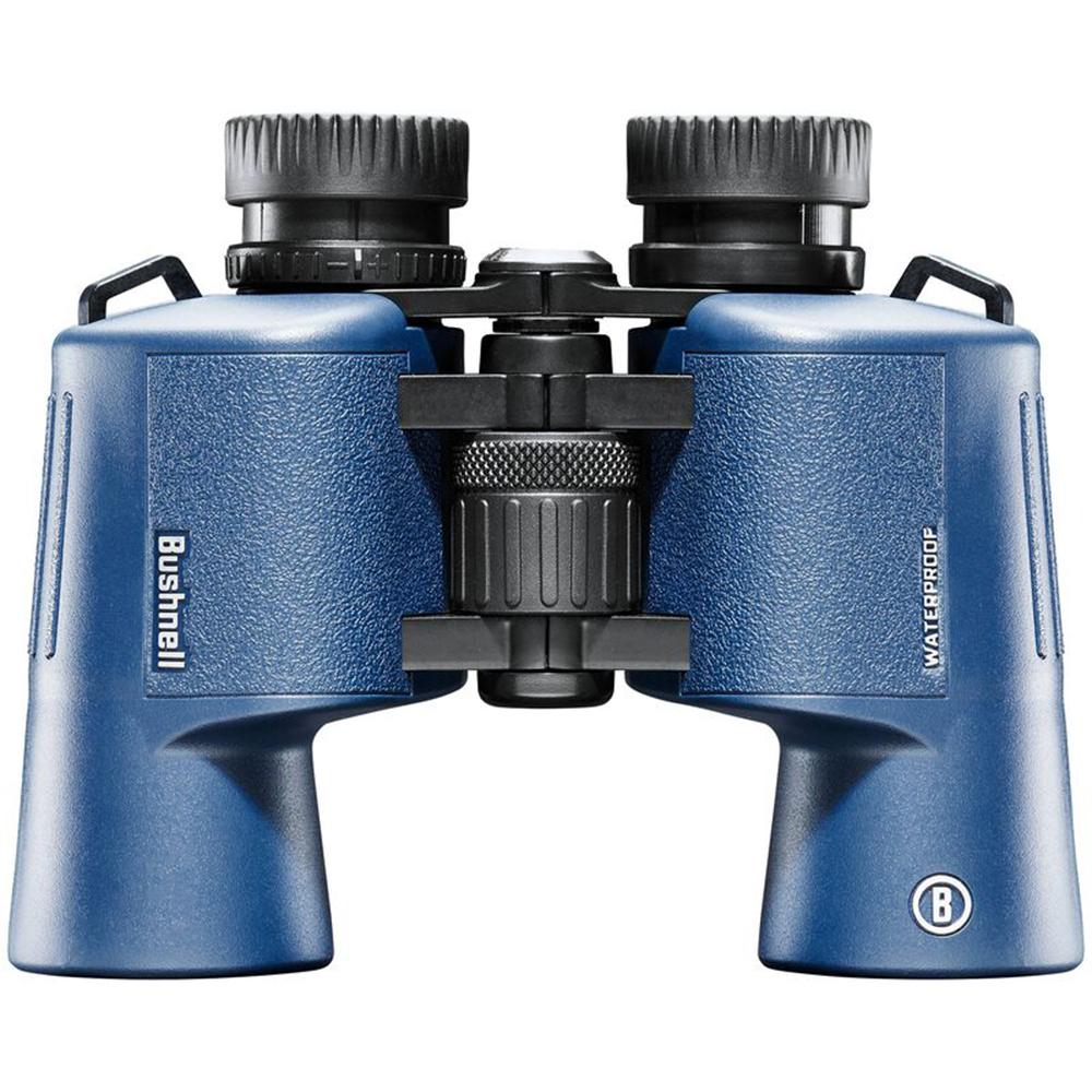 Bushnell H2O Binoculars 10x42 Blue Picture of Bushnell BUSHNELL 10x42mm Dark Blue Porro WP/FP Twist Up Eyecups 6L