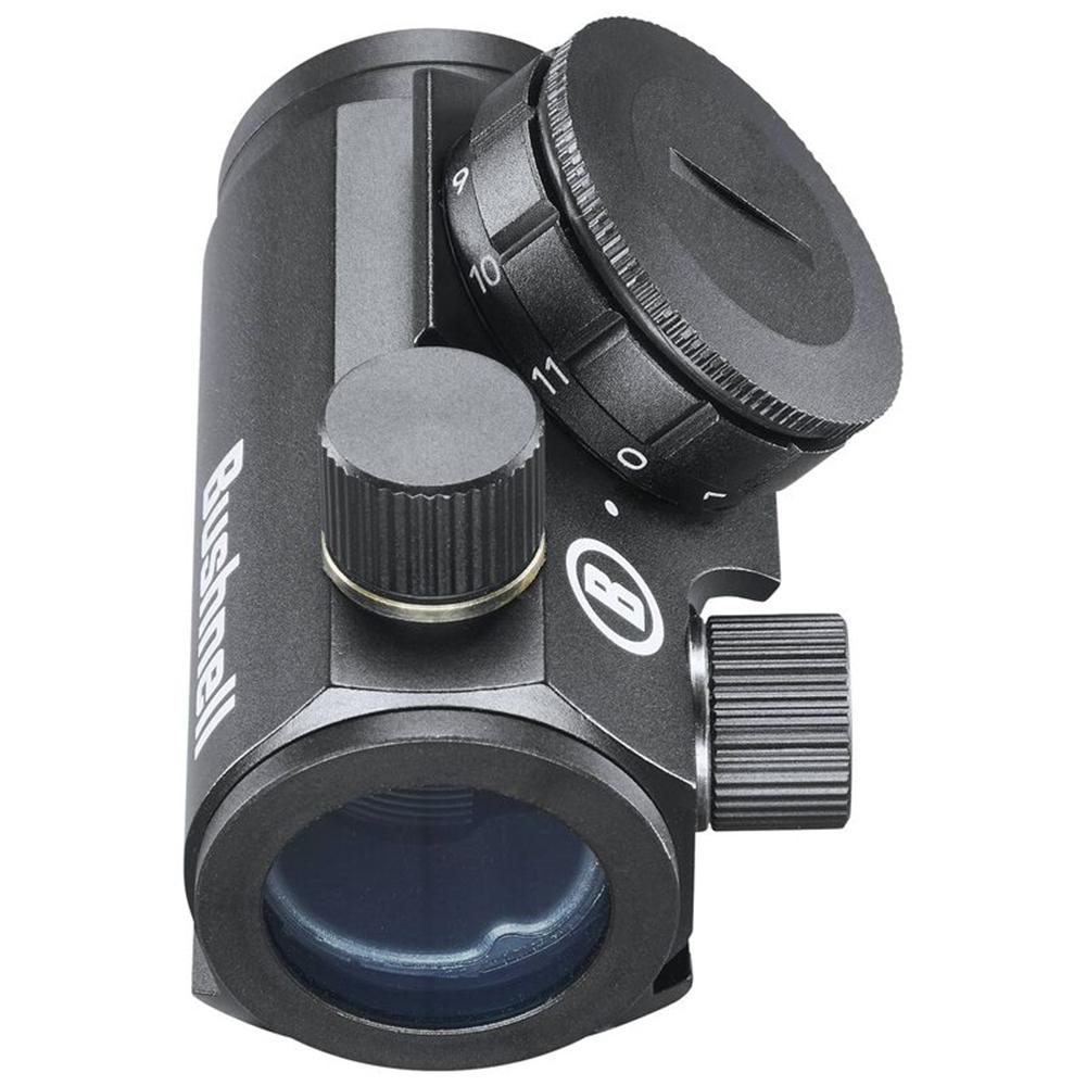 Bushnell Trophy TRS-25  Red Dot Sight 1x25mm 3 MOA Red Dot Reticle Picture of Bushnell 1X25 TRS-25 3 MOA RED DOT CR2032 BATTERY BOX