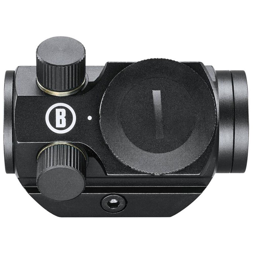 Bushnell Trophy TRS-25  Red Dot Sight 1x25mm 3 MOA Red Dot Reticle Picture of Bushnell 1X25 TRS-25 3 MOA RED DOT CR2032 BATTERY BOX