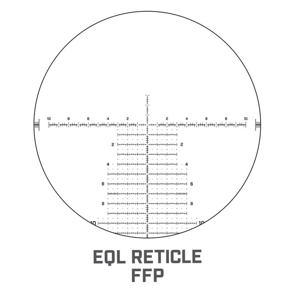 Bushnell Elite Tactical DMR3 Rifle Scope 3.5-21x50 34mm FFP EQL Black Picture of Bushnell BUSHNELL 3.5-21x50 DMR3 Black Elite Tactical ED-Prime Obj. EQL Reticle