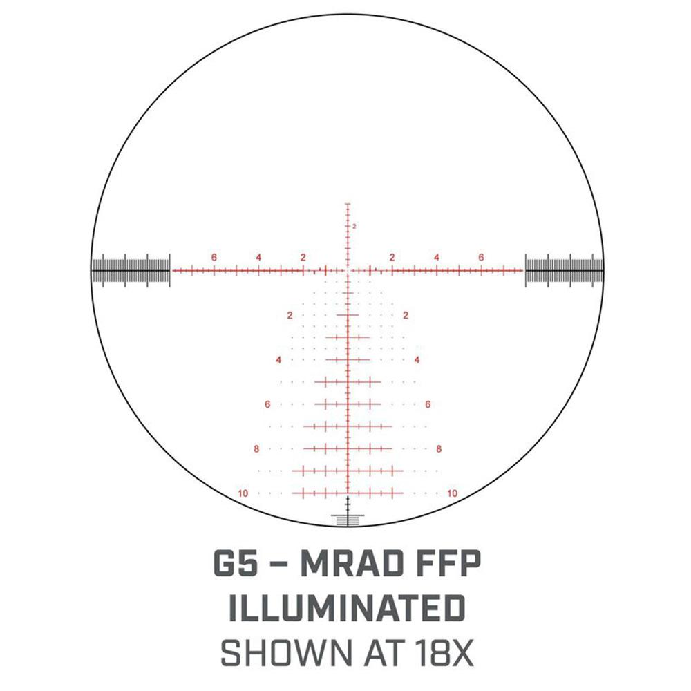 Bushnell Match Pro Rifle Scope 5-30x56 34mm FFP G5i Illum Black Picture of Bushnell BUSHNELL 5-30x56 Match Pro ED Illum. Black Matte Riflescope FFP MRAD G5 5L