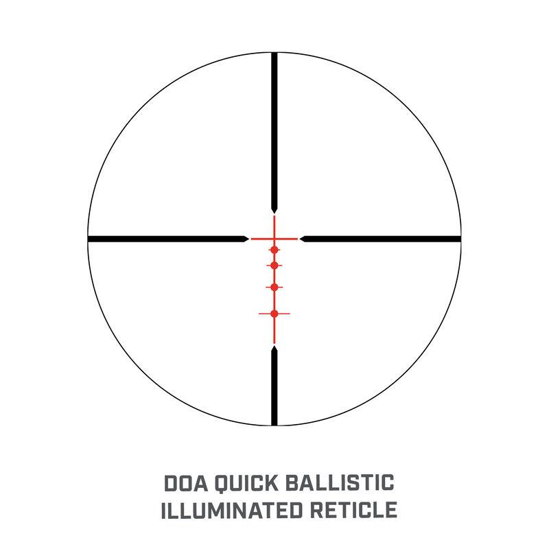 Bushnell Banner-2 Rifle Scope 3-9x40 1" SFP DOA Quick Ballistic Illum Black with Rings Picture of Bushnell Bushnell 3-9x40 Banner 2 Black Riflescope Illum. CF500 - Red Hang Box
