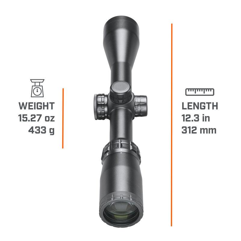 Bushnell Banner-2 Rifle Scope 3-9x40 1" SFP DOA Quick Ballistic Illum Black with Rings Picture of Bushnell Bushnell 3-9x40 Banner 2 Black Riflescope Illum. CF500 - Red Hang Box