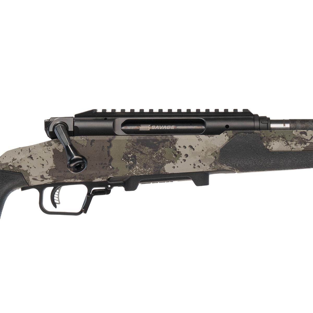 Savage Impulse Ultralite Pro Woodland Rifle 300 Win Mag 3rd Magazine 20" Threaded Barrel Savage Woodland Synthetic Stock Picture of Savage Arms SAVAGE SPR SERIES IMPULSE ULTRALITE PRO WOODLAND 300 WIN MAG 20in Brl