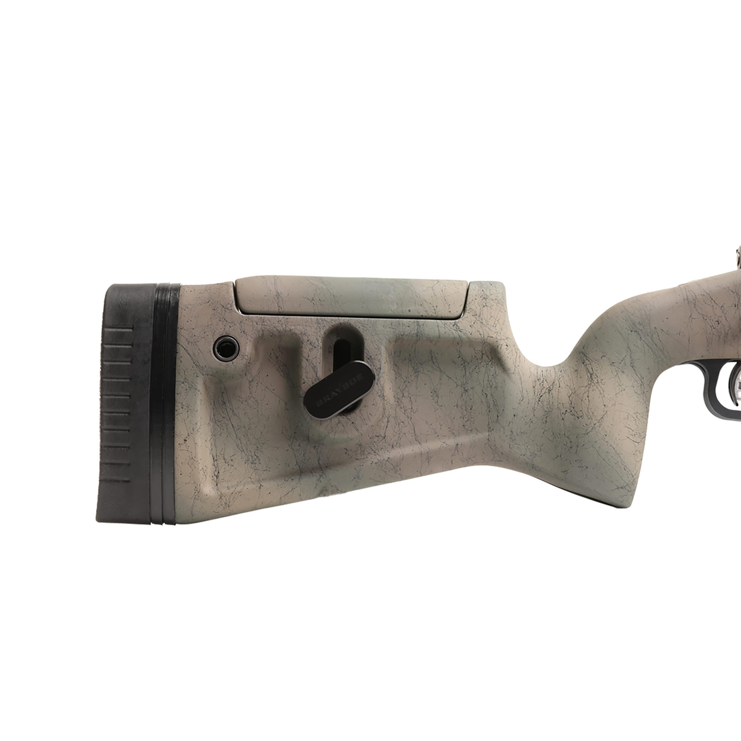 Savage 110 Pro Pursuit Rifle 300 PRC 3rd Capacity 20'' Barrel Earth-tone Camo with Black Web Stock Picture of Savage Arms SAVAGE 110 PRO PURSUIT 300 PRC 3 RND 20'' BARREL