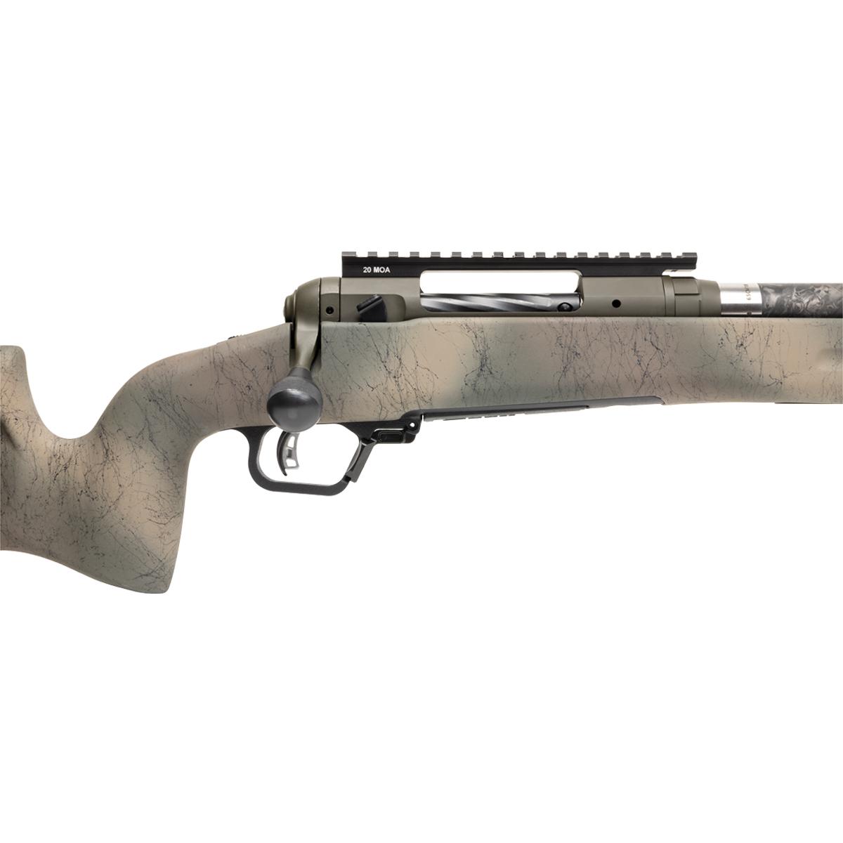 Savage 110 Pro Pursuit Rifle 300 PRC 3rd Capacity 20'' Barrel Earth-tone Camo with Black Web Stock Picture of Savage Arms SAVAGE 110 PRO PURSUIT 300 PRC 3 RND 20'' BARREL
