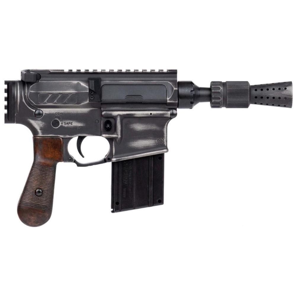 CMMG Mk4 DL-44 Blaster Handgun .22 LR 10rd Magazine 4.5" Barrel Battleworn Armor Picture of Cmmg Inc. CMMG DL-44 Blaster Pistol MK4 22LR 4.5" Battleworn Armor