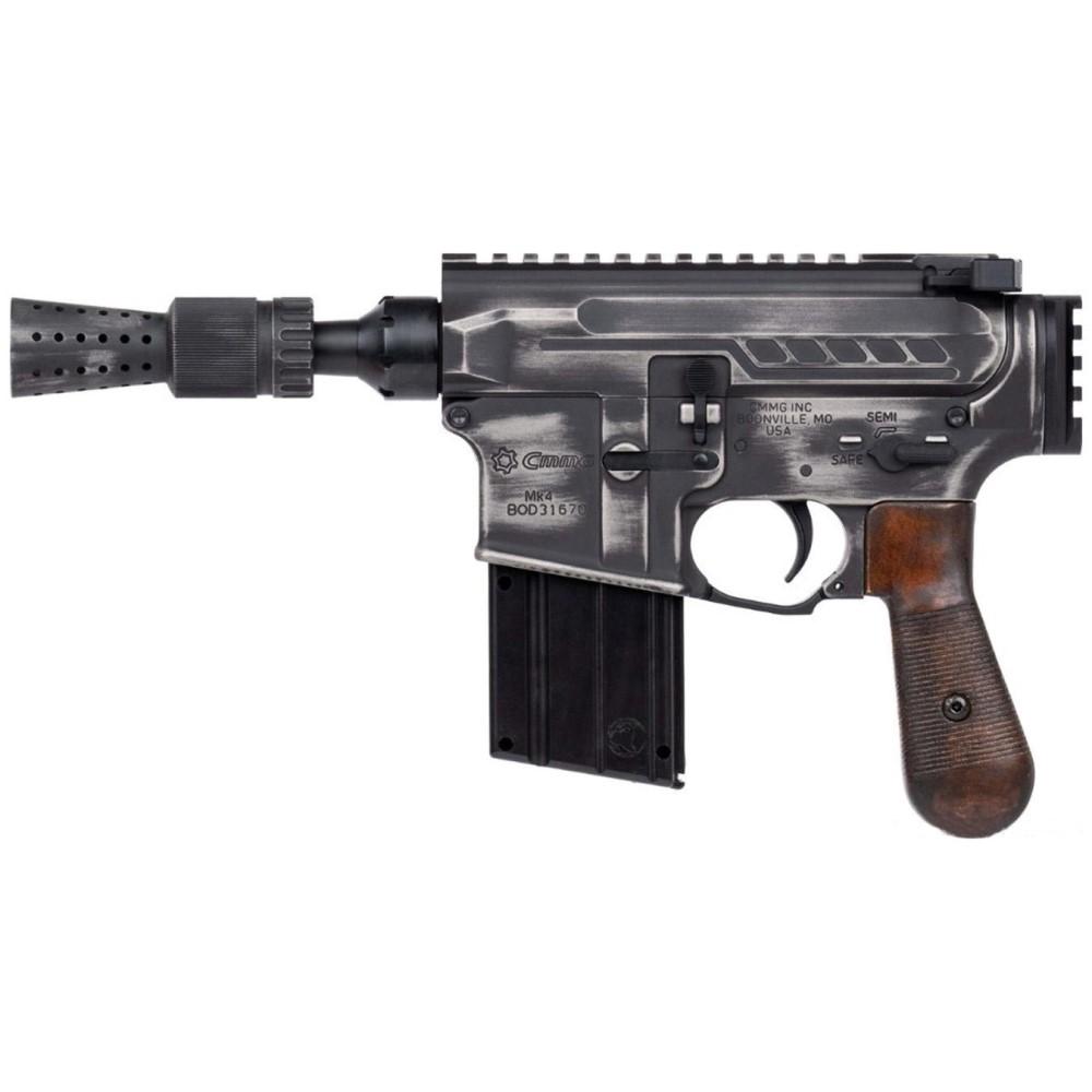 CMMG Mk4 DL-44 Blaster Handgun .22 LR 10rd Magazine 4.5" Barrel Battleworn Armor Picture of Cmmg Inc. CMMG DL-44 Blaster Pistol MK4 22LR 4.5" Battleworn Armor