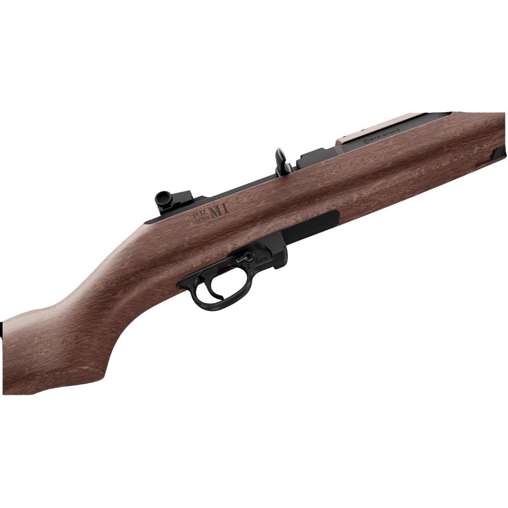 Crosman M1 Full-Auto Air Rifle 1.77 Cal Brown Picture of CROSMAN CORP CROSSMAN Full Auto M1 - Wood 1.77CAL 25RD MAG
