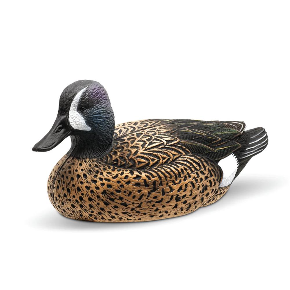 Rig'Em Right Mainline Series Blue-Winged Teal Duck Decoy 12/ct Picture of AdvenTec LLC dba Rig Em Right Outdoors Rig Em Right Blue-Winged Teal - Twelve Pack - EVA