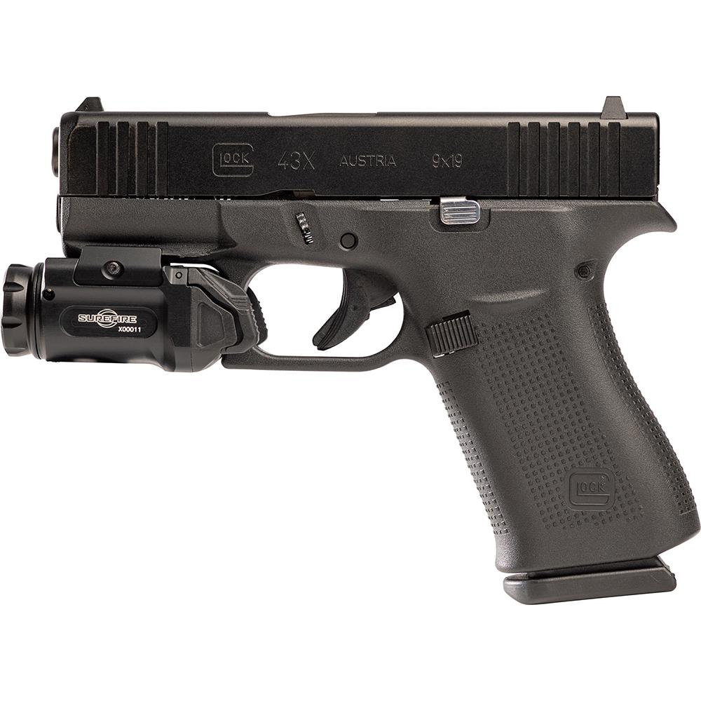 Surefire XC3 Sub Handgun Weaponlight 1000 Lumens Black Picture of Surefire Llc Surefire SUB-COMPACT WEAPON Lght 3V DUAL FUEL SCREW Mnt Blk