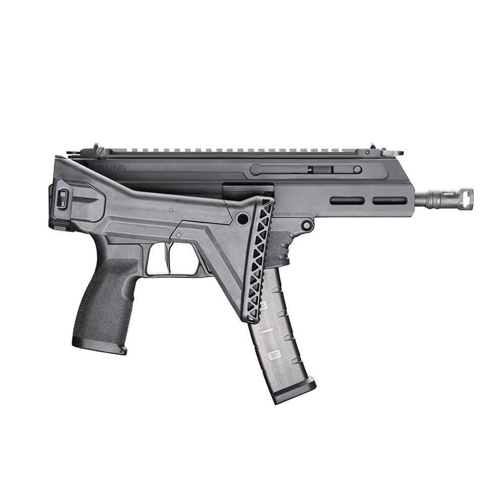 Springfield Armory Kuna Adjustable Folding Rifle Stock Black Picture of Springfield Armory KUNA FOLDING STOCK RETAIL KIT