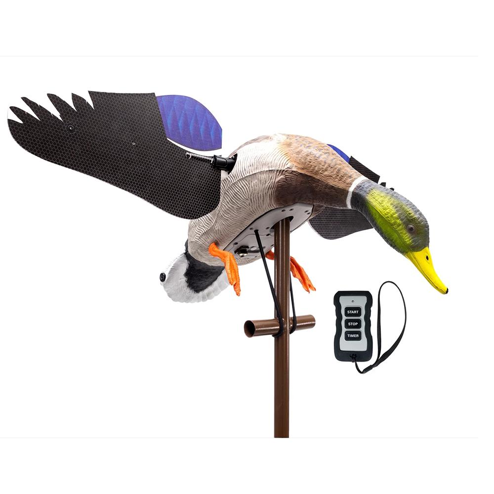 Higdon Flasher Pro Motion Duck Decoy with Remote Picture of Higdon Outdoors Higdon Motion Decoy Flasher PRO w/Remote Mallard Drake