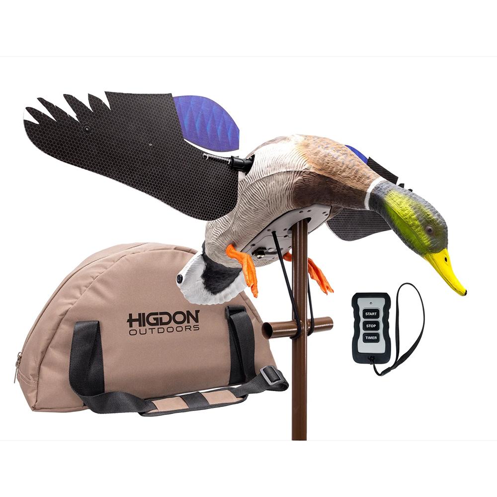 Higdon Flasher Pro Motion Duck Decoy Pro Guide Pack Picture of Higdon Outdoors Higdon Motion Decoy Flasher PRO Guide Pack Mallard Drake