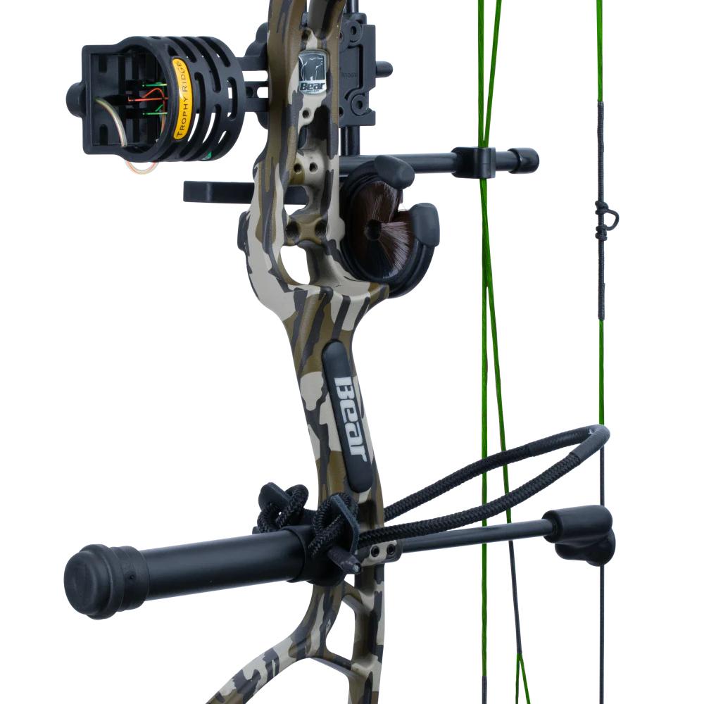 Bear Archery Gamekeeper Jr RTH 50RH Compound Bow Mossy Oak Bottomland Picture of Escalade Sports DBA Bear Archery Bear Archery Gamekeeper Jr RTH 50RH Mossy Oak Bottomland