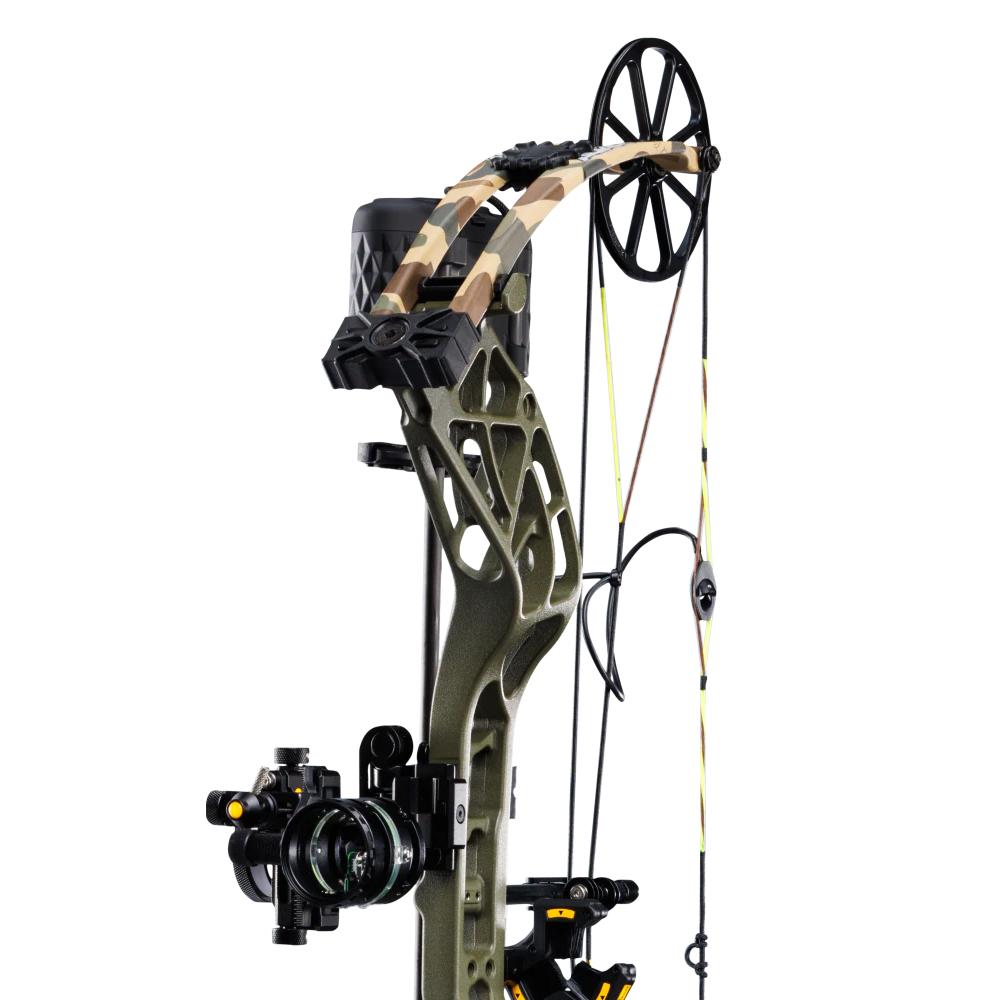 Bear Archery THP Adapt 2 Plus RTH 70RH Compound Bow Throwback Green Picture of Escalade Sports DBA Bear Archery Bear Archery THP ADAPT 2+ RTH 70RH Throwback Green