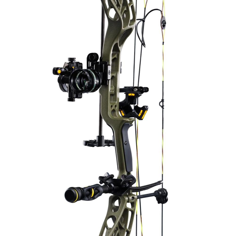 Bear Archery THP Adapt 2 Plus RTH 70RH Compound Bow Throwback Green Picture of Escalade Sports DBA Bear Archery Bear Archery THP ADAPT 2+ RTH 70RH Throwback Green