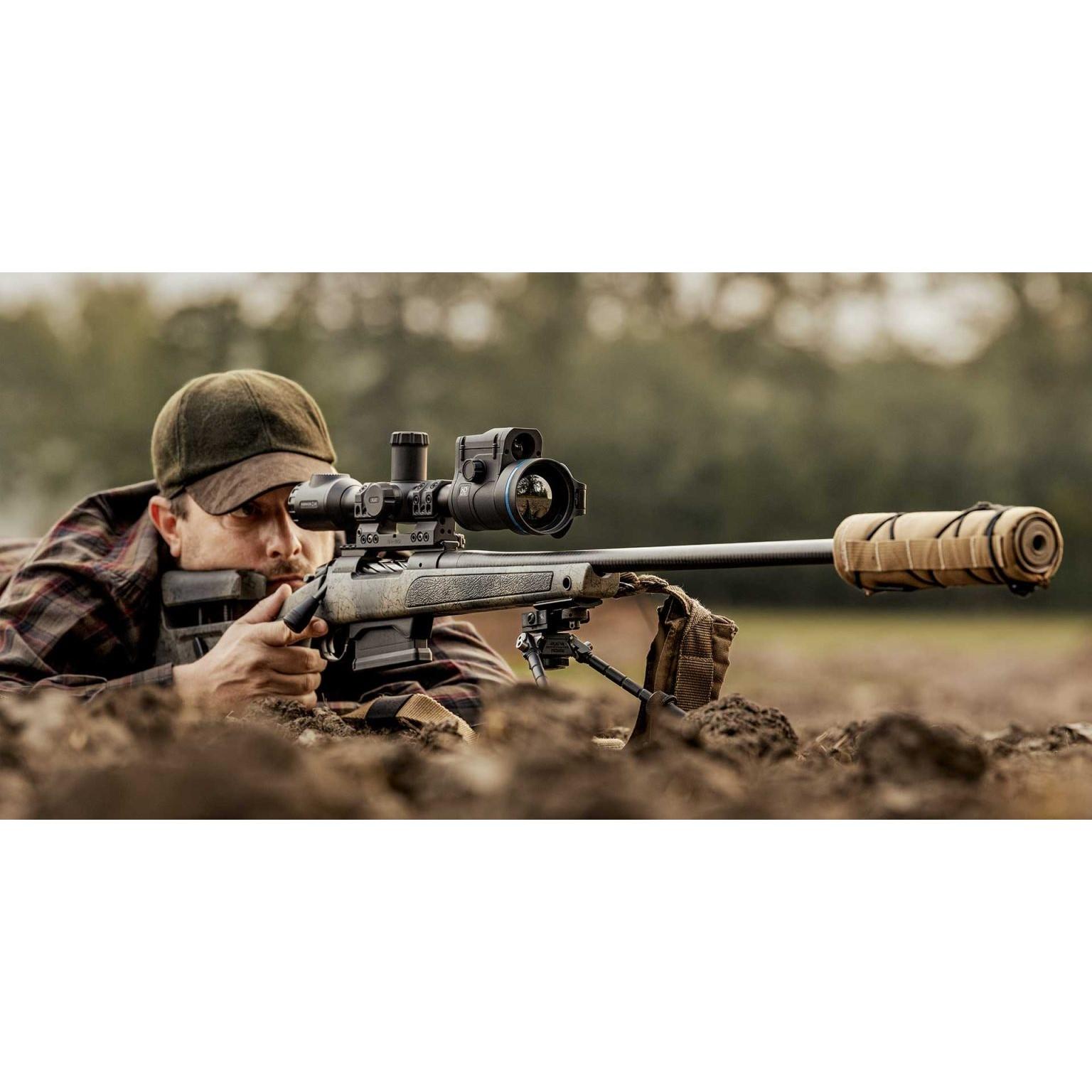 Pulsar Thermion 2 LRF XG60 Thermal Rifle Scope 4-24x60 with 30mm Cantilever Mount Picture of Sellmark Corporation See item ISPL76576