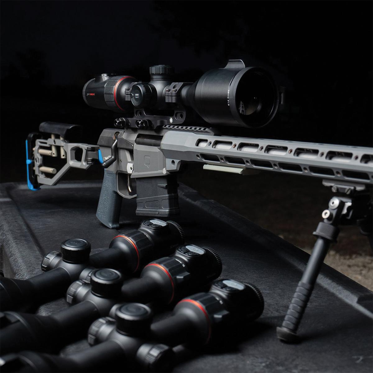 Nocpix Ace Thermal Rifle Scope 4-16x35 1280x1024 Black Picture of IRay USA Nocpix Thermal Weapon Sight Oc. Magnifier 1280x1024 60mm LRF