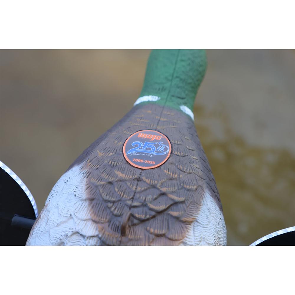 MOJO Silver Mallard 25th Anniversary Duck Decoy Picture of Huntwise dba MOJO Outdoors MOJO Silver Mallard ''25th Anniversary''