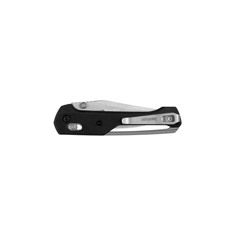 Kershaw Airspace Folding Knife 3" Clip Point Blade Black Picture of Kershaw Knives KERSHAW AIRSPACE 3IN THMB STD FOLDER