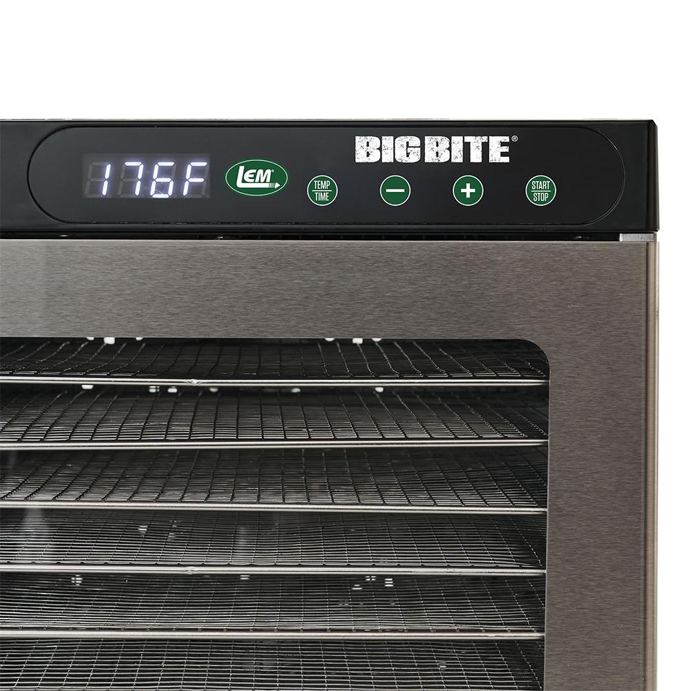 LEM BigBite 10-Tray Stainless Steel Dehydrator Picture of LEM Products LEM 10-Tray Stainless Steel Dehydrator