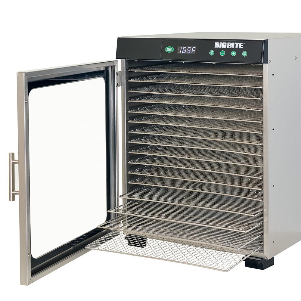 LEM BigBite 16-Tray Stainless Steel Dehydrator Picture of LEM Products LEM 16-Tray Stainless Steel Dehydrator