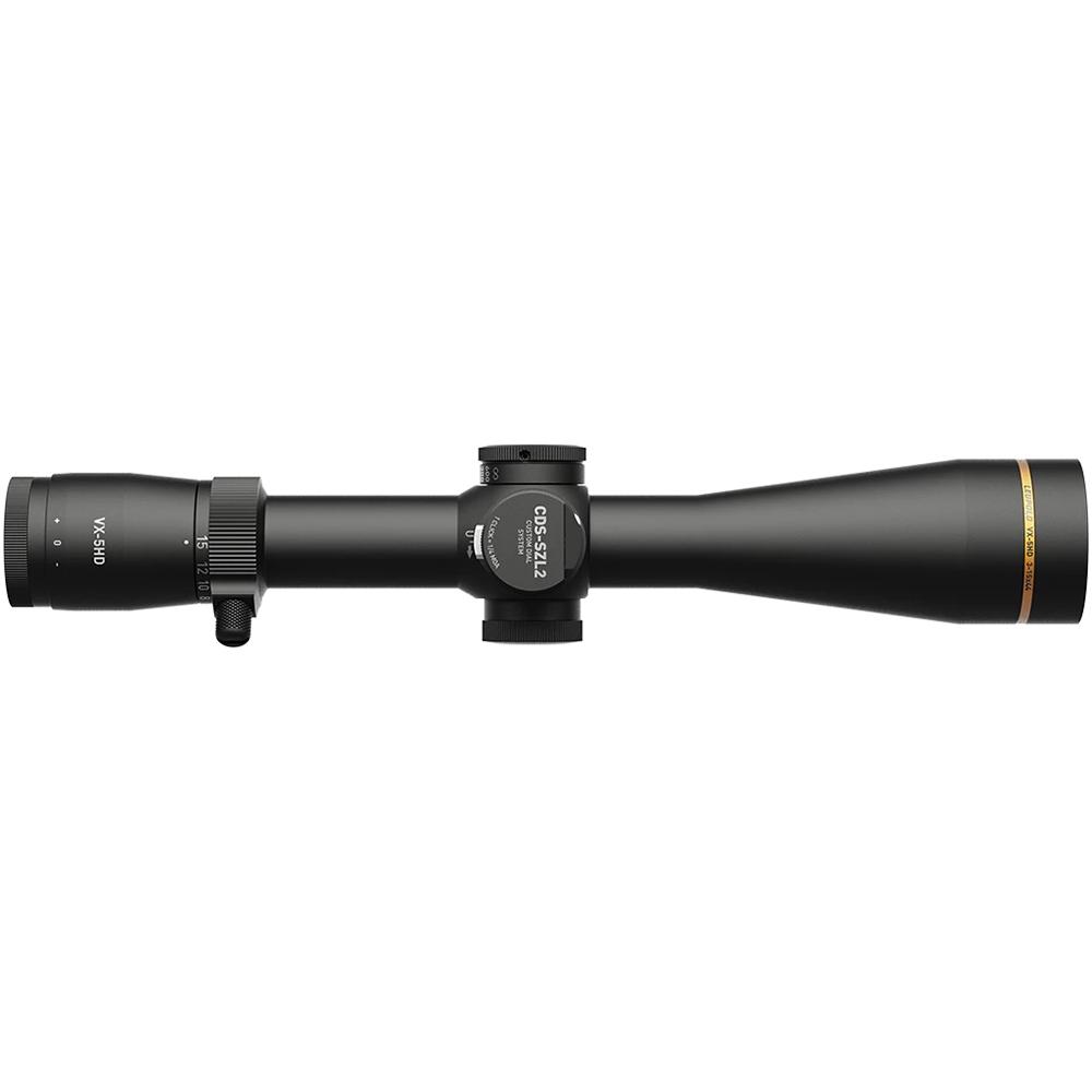 Leupold VX-5HD Gen 2 Rifle Scope 3-15x44 30mm SFP Wind Plex Black Picture of Leupold & Stevens Inc. Leupold VX-5HD Gen 2 3-15x44 (30mm) CDS-SZL2 Side Focus Wind-Plex