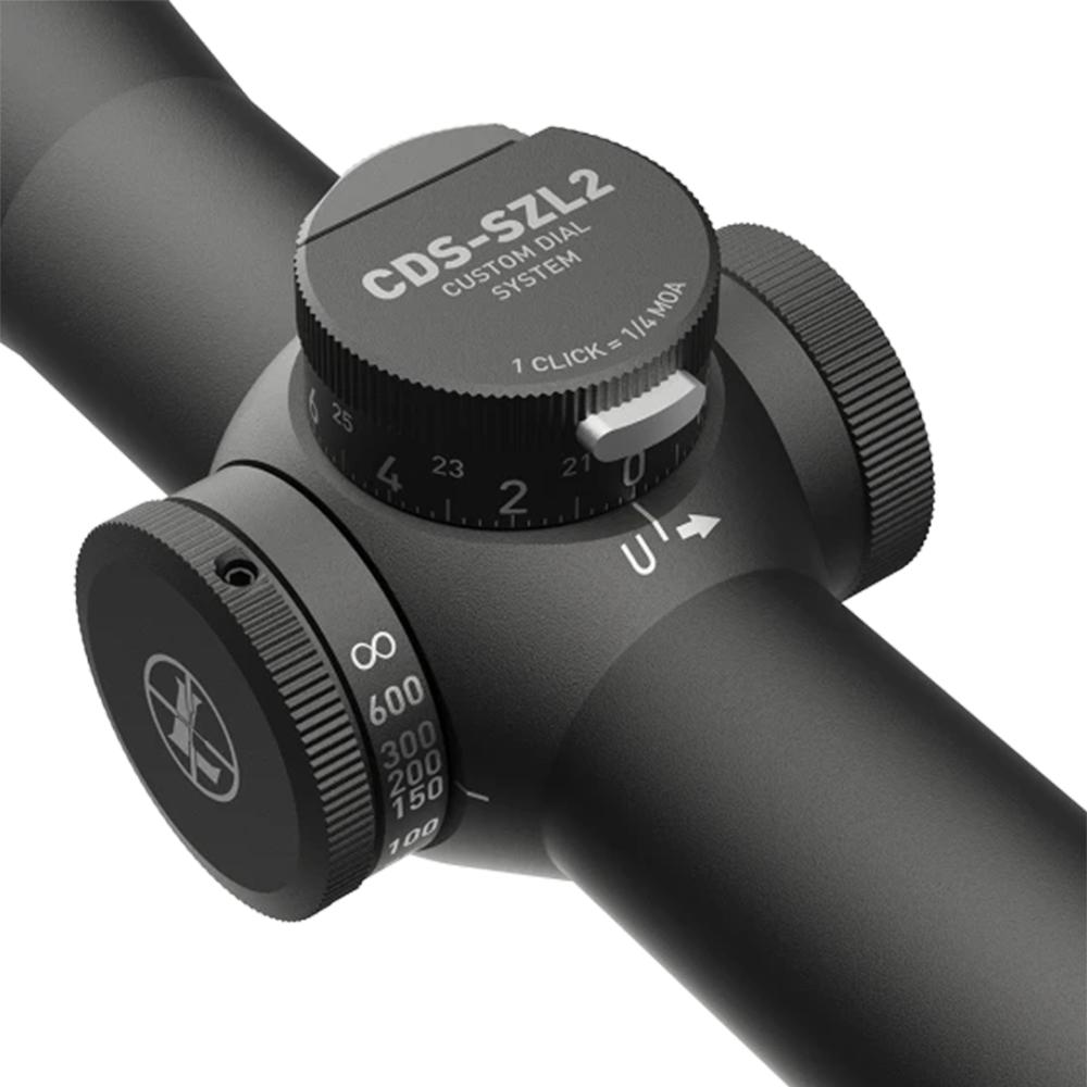 Leupold VX-5HD Gen 2 Rifle Scope 3-15x44 30mm SFP Wind Plex Black Picture of Leupold & Stevens Inc. Leupold VX-5HD Gen 2 3-15x44 (30mm) CDS-SZL2 Side Focus Wind-Plex