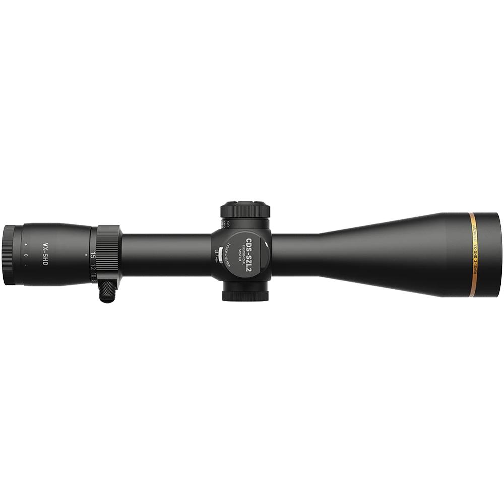 Leupold VX-5HD Gen 2 Rifle Scope 3-15x50 30mm SFP FireDot Duplex Illum Black Picture of Leupold & Stevens Inc. Leupold VX-5HD Gen 2 3-15x50 (30mm) CDS-SZL2 Side Focus Illum. FireDot Dup