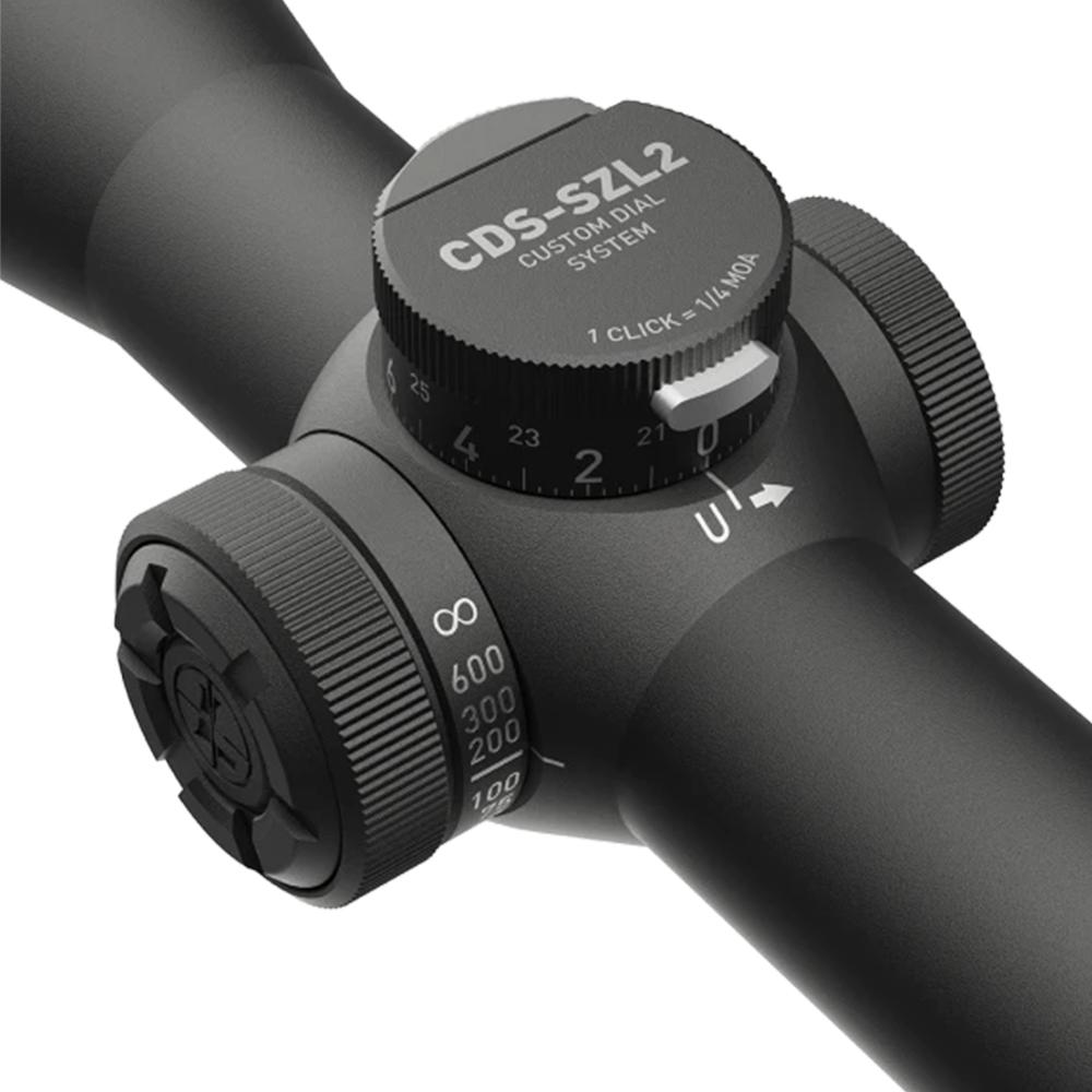 Leupold VX-5HD Gen 2 Rifle Scope 3-15x56 30mm SFP FireDot Twilight Hunter Illum Black Picture of Leupold & Stevens Inc. Leupold VX-5HD Gen2 3-15x56(30mm)CDS-SZL2 SideFocus Illum FireDot Twilght