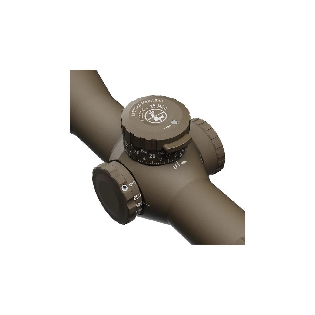 Leupold Mark 5HD Rifle Scope 5-25x56 (35mm) M1C3 FFP PR-1MOA Dark Earth Picture of Leupold & Stevens Inc. Mark 5HD 5-25x56 (35mm) M1C3 FFP PR-1MOA Dark Earth