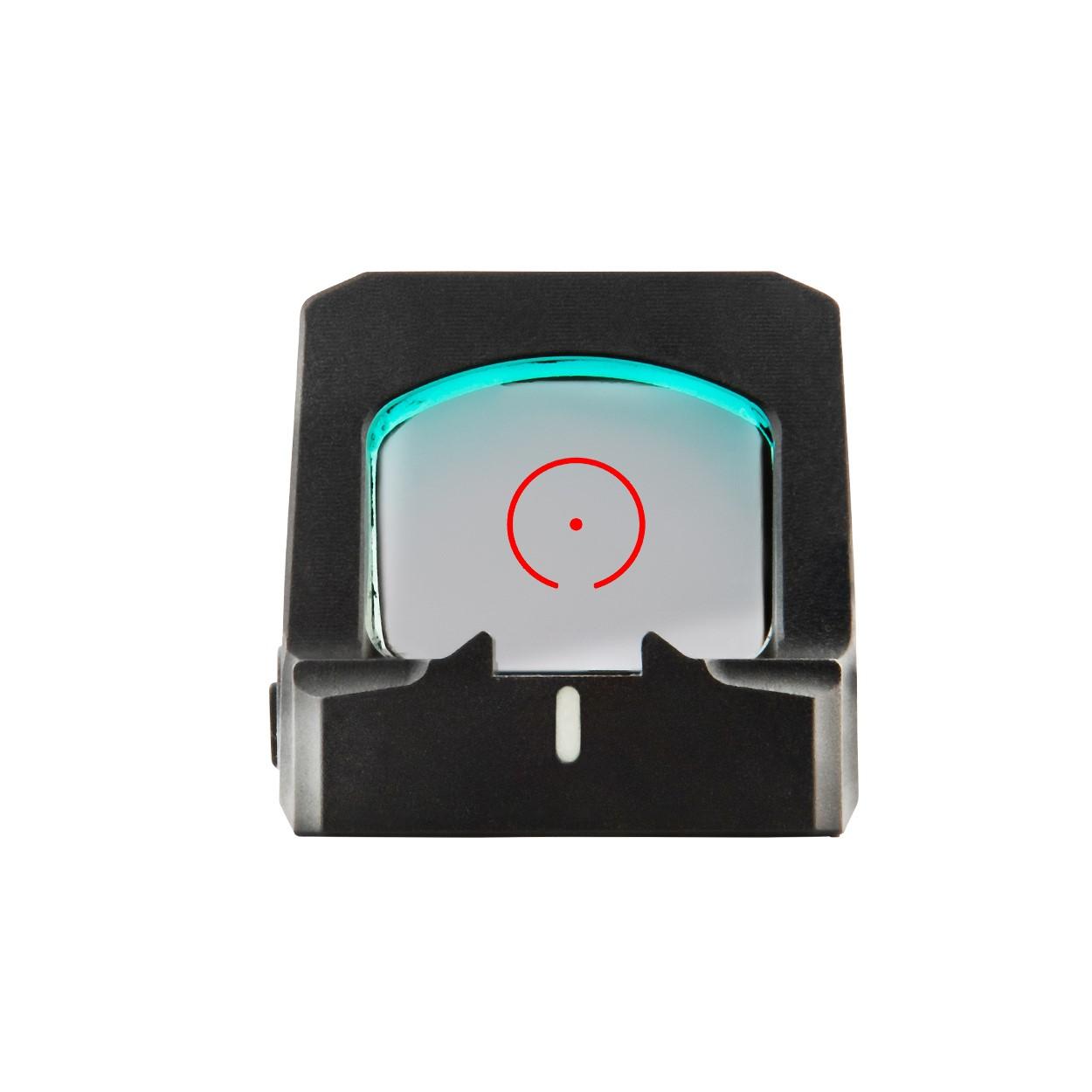 Mepro Pistol Optic MPO-S Open Emitter Pistol Sight BULLSEYE RMSc/JPoint / Shake Awake Picture of Meprolight Sights Mepro Pistol Optic MPO-S RED 3/33 MOA BULLSEYE RMSC