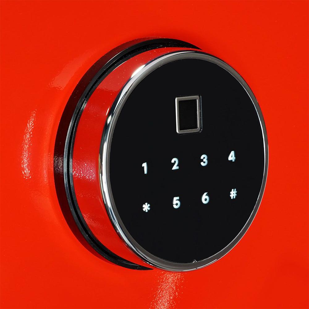 Cannon Safes Honor 57 Red Gun Safe Picture of Cannon Safe Product Cannon Safe Honor 48+7 /90min Fire /7day Water - 3Way Bio Lock Red 5 spoke