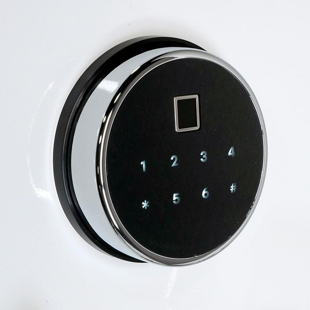 Cannon Safes Honor 57 White Gun Safe Picture of Cannon Safe Product Cannon Safe Honor 48+7 /90min Fire /7day Water - 3Way Bio Lock WHT 5 spoke