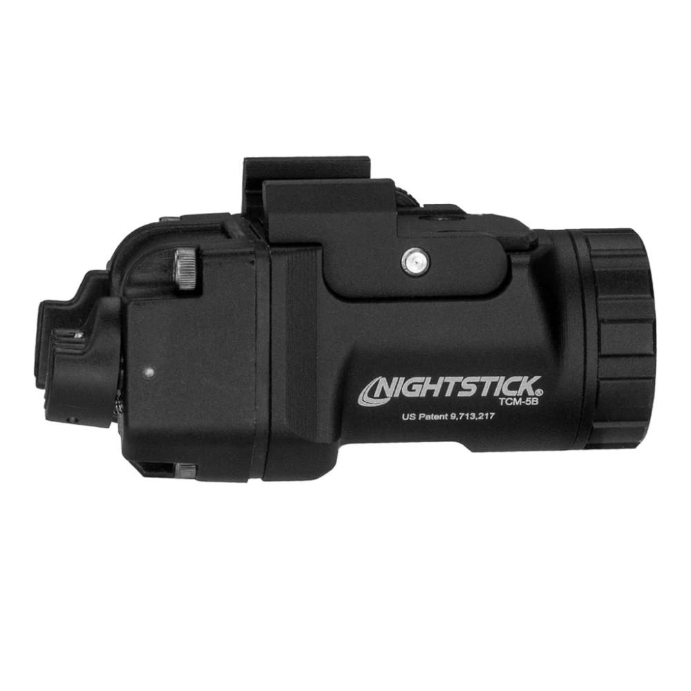 Nightstick TCM-5B Subcompact Weapon Light for Narrow Rail Models 650 Lumens Black Picture of Bayco Products dba NightStick Subcompact Handgun Light Short/Narrow Rail models - 1 CR123 ? Black