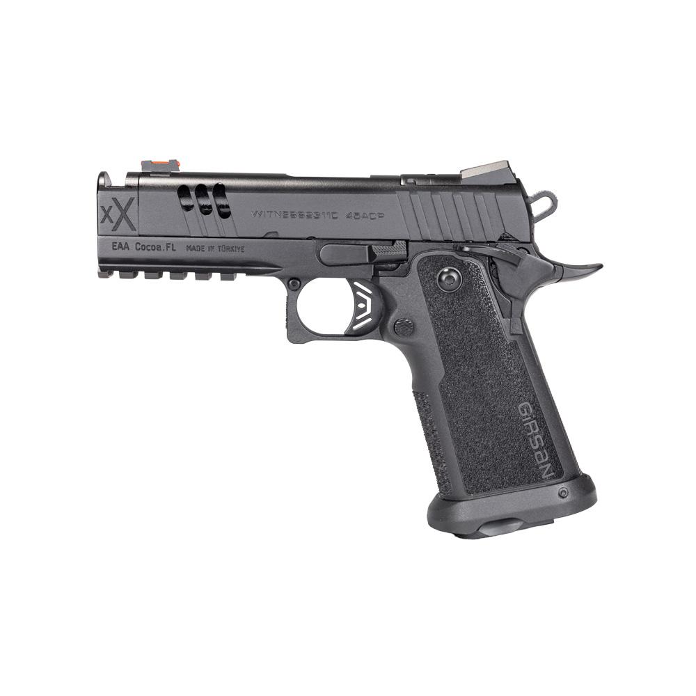 Girsan Witness2311 CMXX Handgun .45 Auto 11rd Magazines(2) 4.25" Barrel w/Compensator Rail & Ambidextrous Safety Picture of EAA - European American Armory Corp GIRSAN WITNESS2311 CMXX 45ACP 4.25'' Brl 11+1