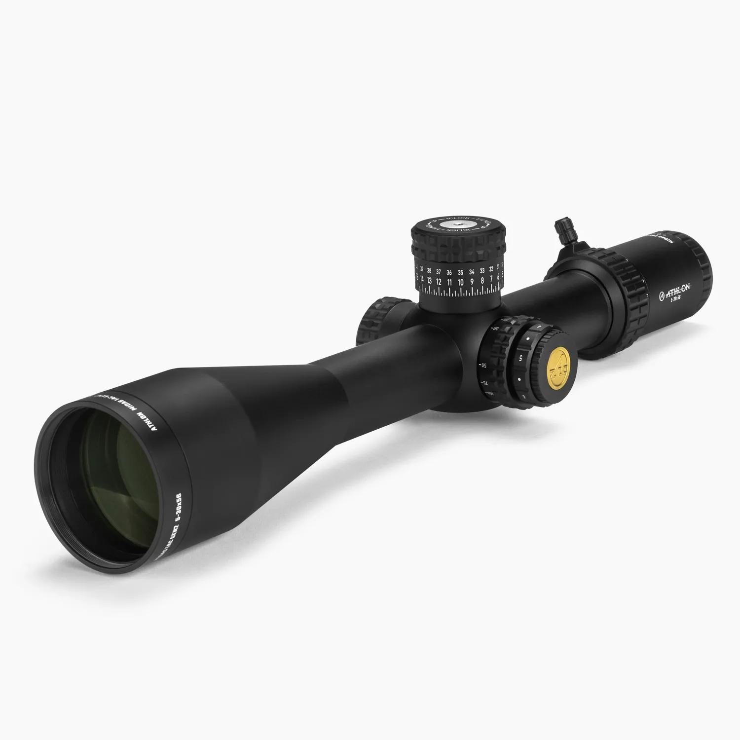 Athlon Midas TAC Gen 2 UHD Rifle Scope 5-30x56 34mm FFP APLR16 MOA Black Picture of Athlon Optics Midas TAC GEN2 HD 5-30x56 APLR15FFP MOA IR Reticle