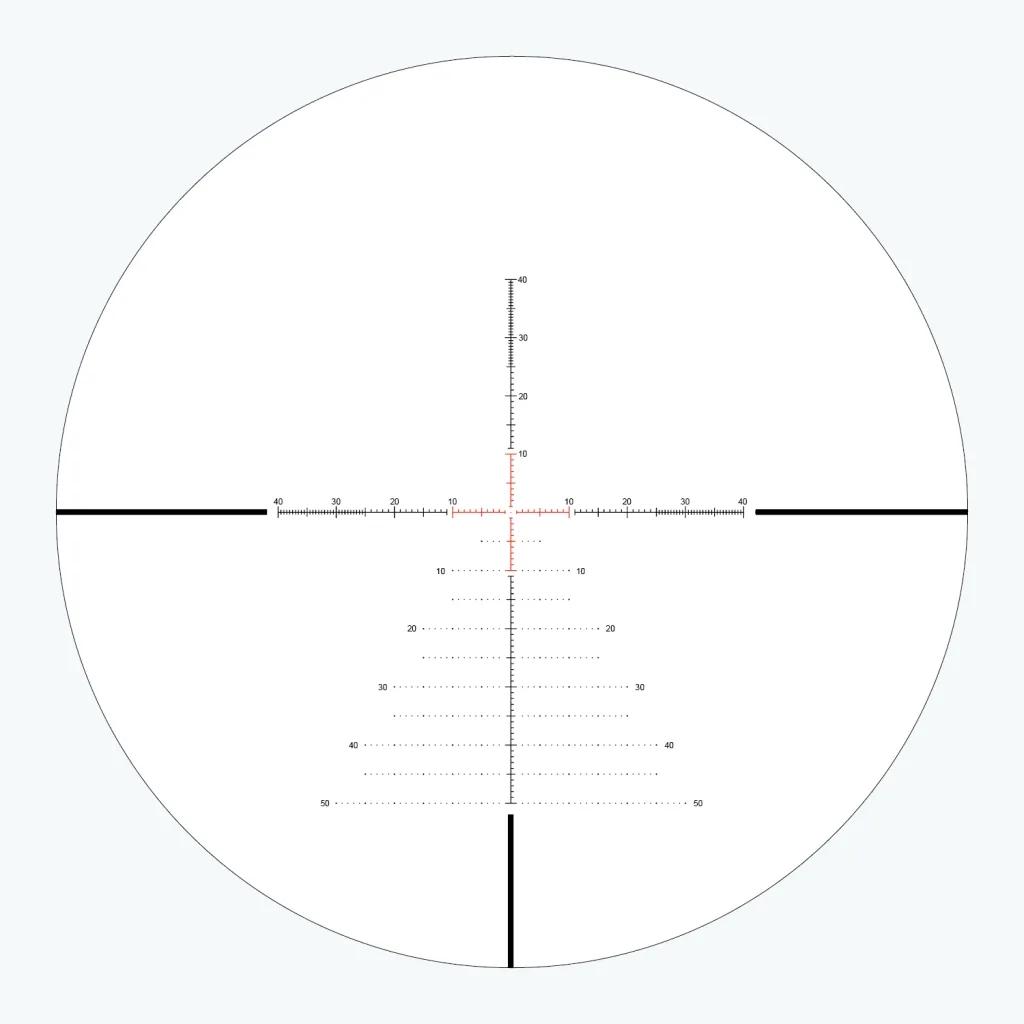 Athlon Midas TAC Gen 2 UHD Rifle Scope 5-30x56 34mm FFP APLR16 MOA Black Picture of Athlon Optics Midas TAC GEN2 HD 5-30x56 APLR15FFP MOA IR Reticle